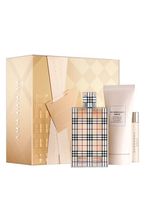 burberry brit gift set.